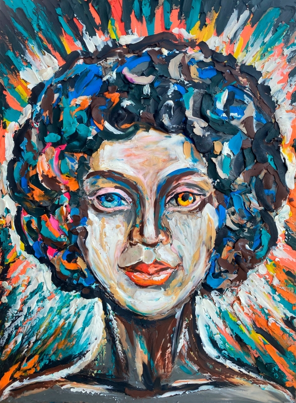 Reflection of reality by artist Anastasia Shimanskaya